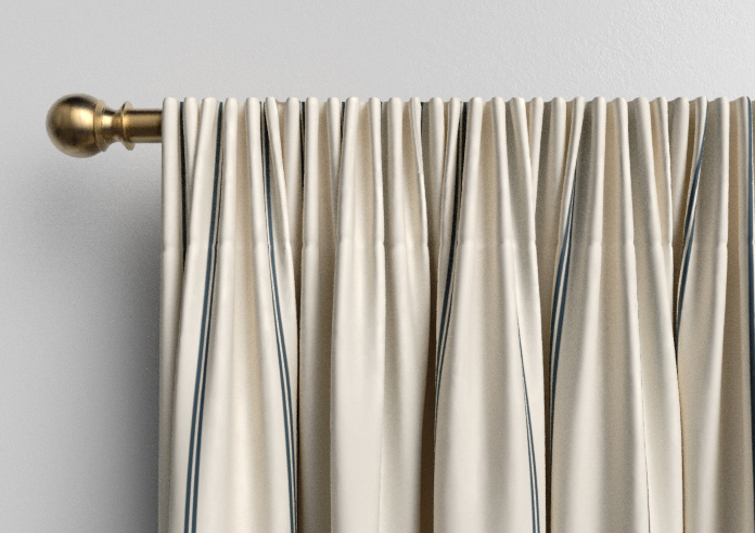 The British Stripe Co. Victoria, Polzeath No.1 - Made to Measure Curtains - Image 9